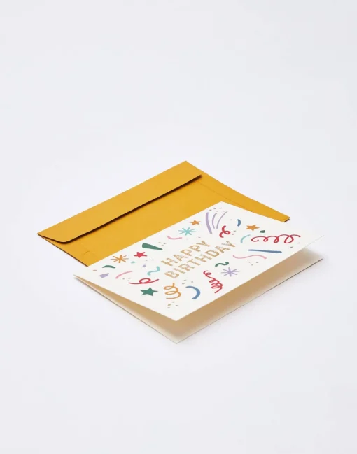 Postal Papel Con Sobre